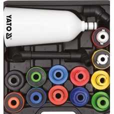  YATO Set palnie completare ulei cu adaptoare, 15 ..